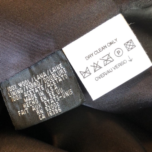 VTG 80’s LIZ CLAIBORNE size 6P DoubleBreast Classic Black DoubleBreasted USA - Picture 10 of 16